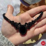 Esmeralda Black necklace 2