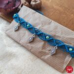 Blue anklet