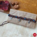 Brown anklet