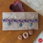 Lila anklet