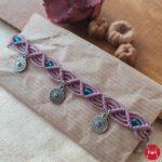 Lila anklet 2