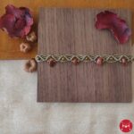 Earth anklet beige 2