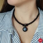 Macramelfin's heart black long