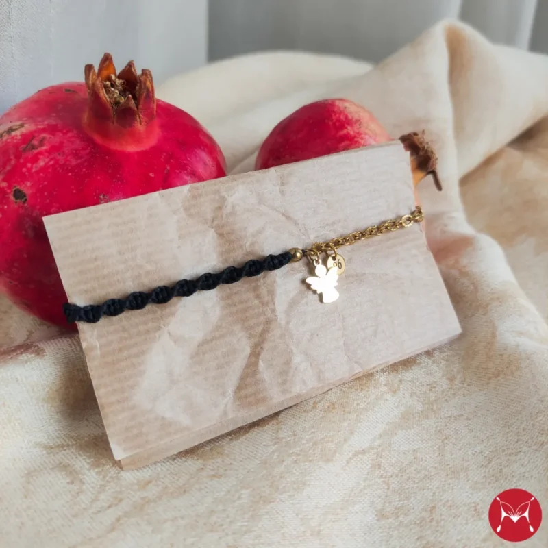 Charn macrame chain gold