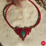 Selina necklace red 3