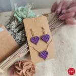 Eros set purple gold